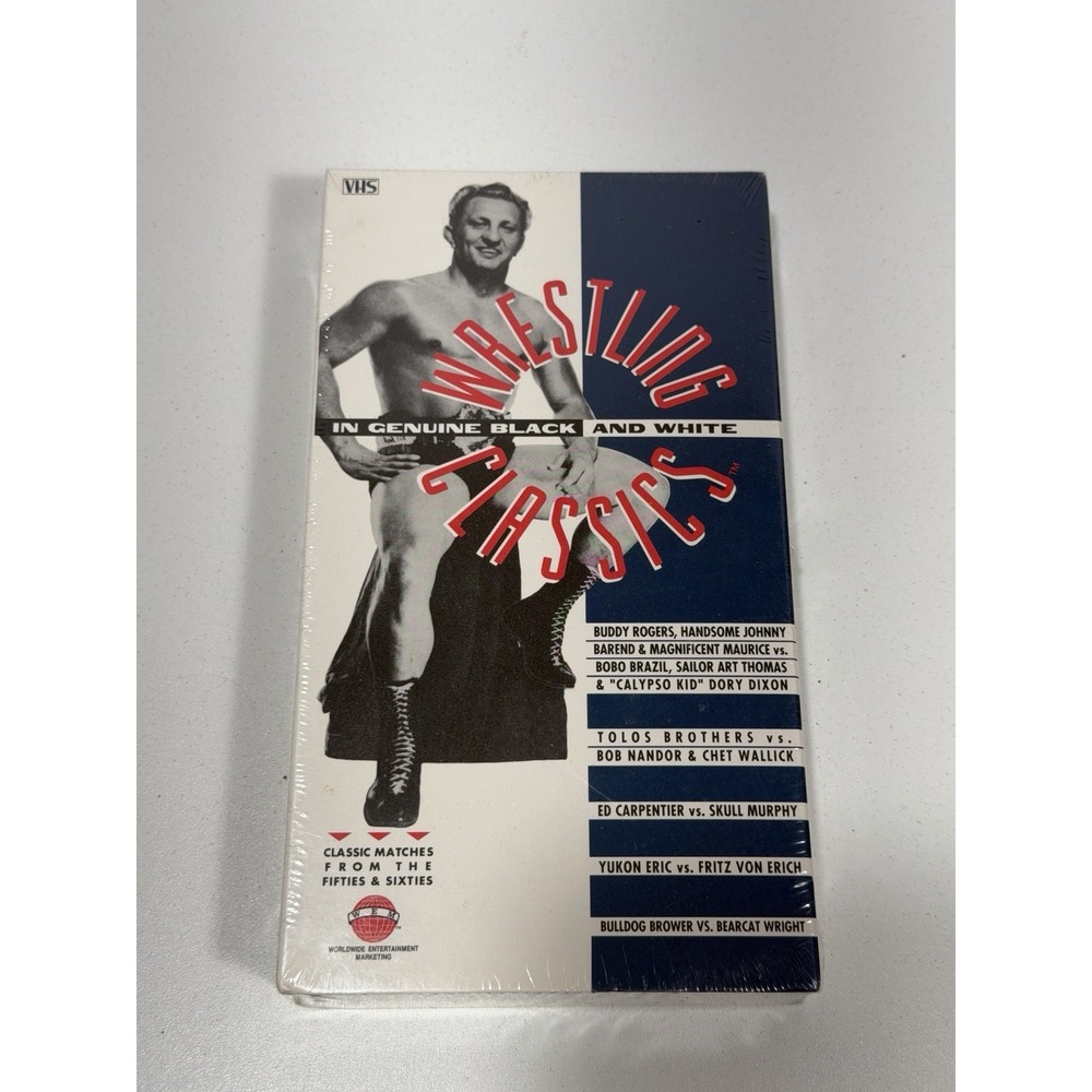 WRESTLING CLASSICS vhs wrestling 1991 60006-3-S Sealed